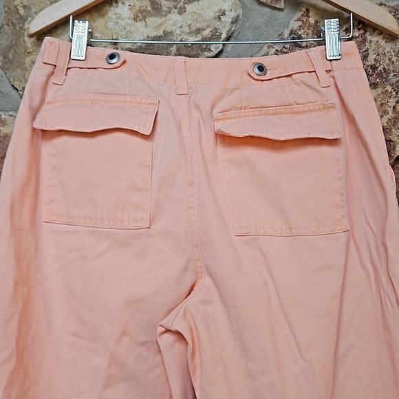 Caribbean Joe Orange‎ Sherbert Capri Pants Sz 10 - Picture 6 of 13